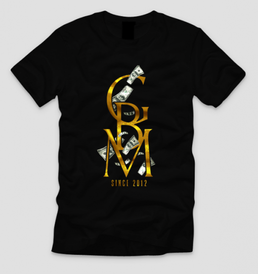 Shirt-Gold-With-Black-Logo