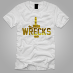 F Wrecks Logo T-Shirt - Image 4